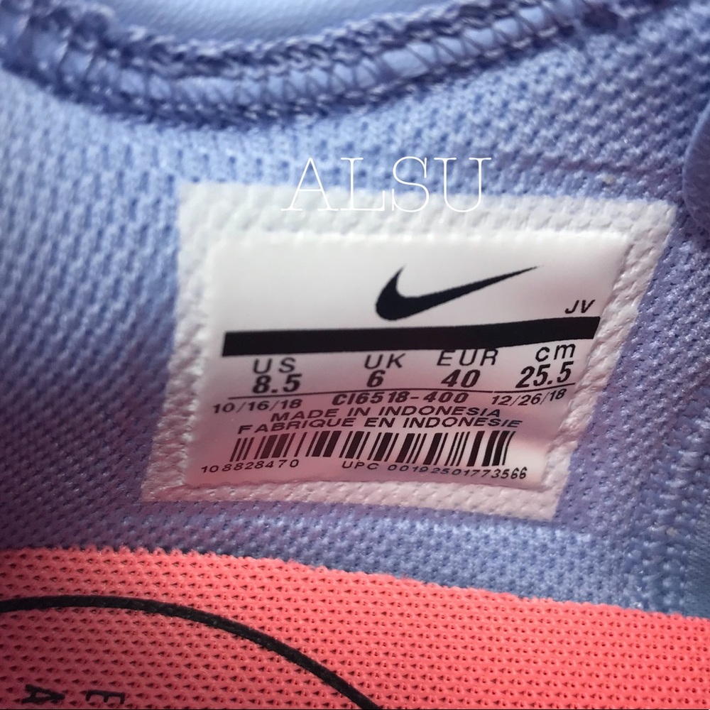 Nike Air Max Motion 2 Aluminum Blue W AUTHENTIC - Picture 8 of 8